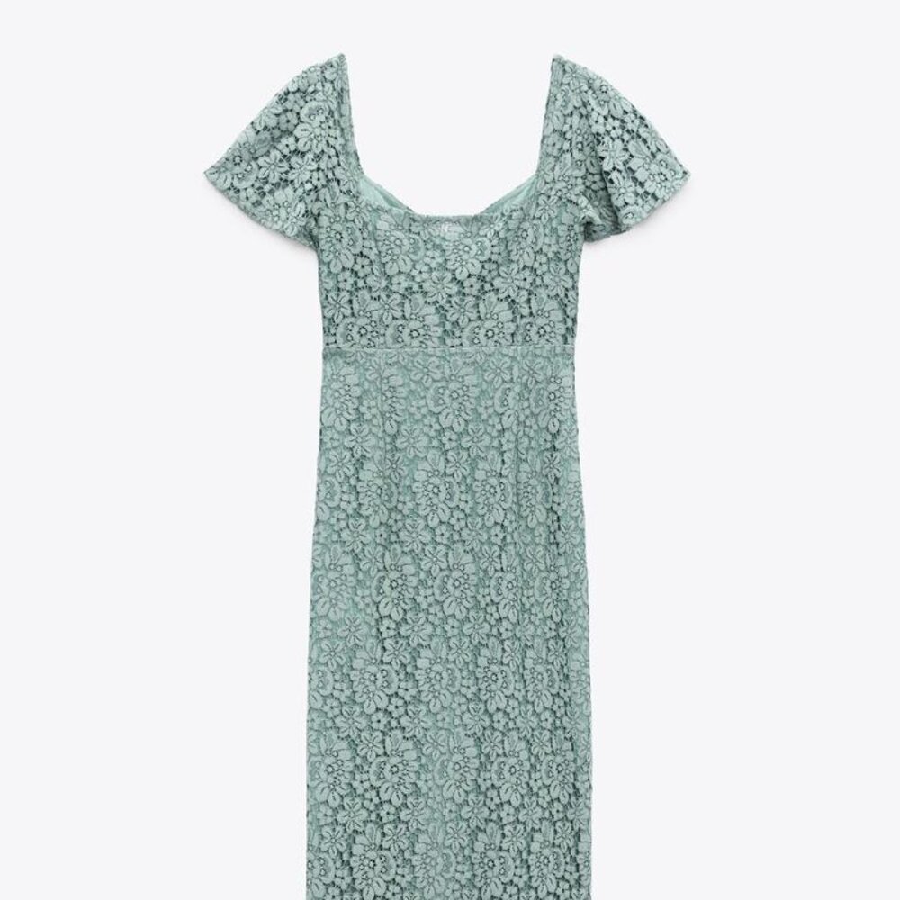 Zara Lace Midi Dress (Size XS)